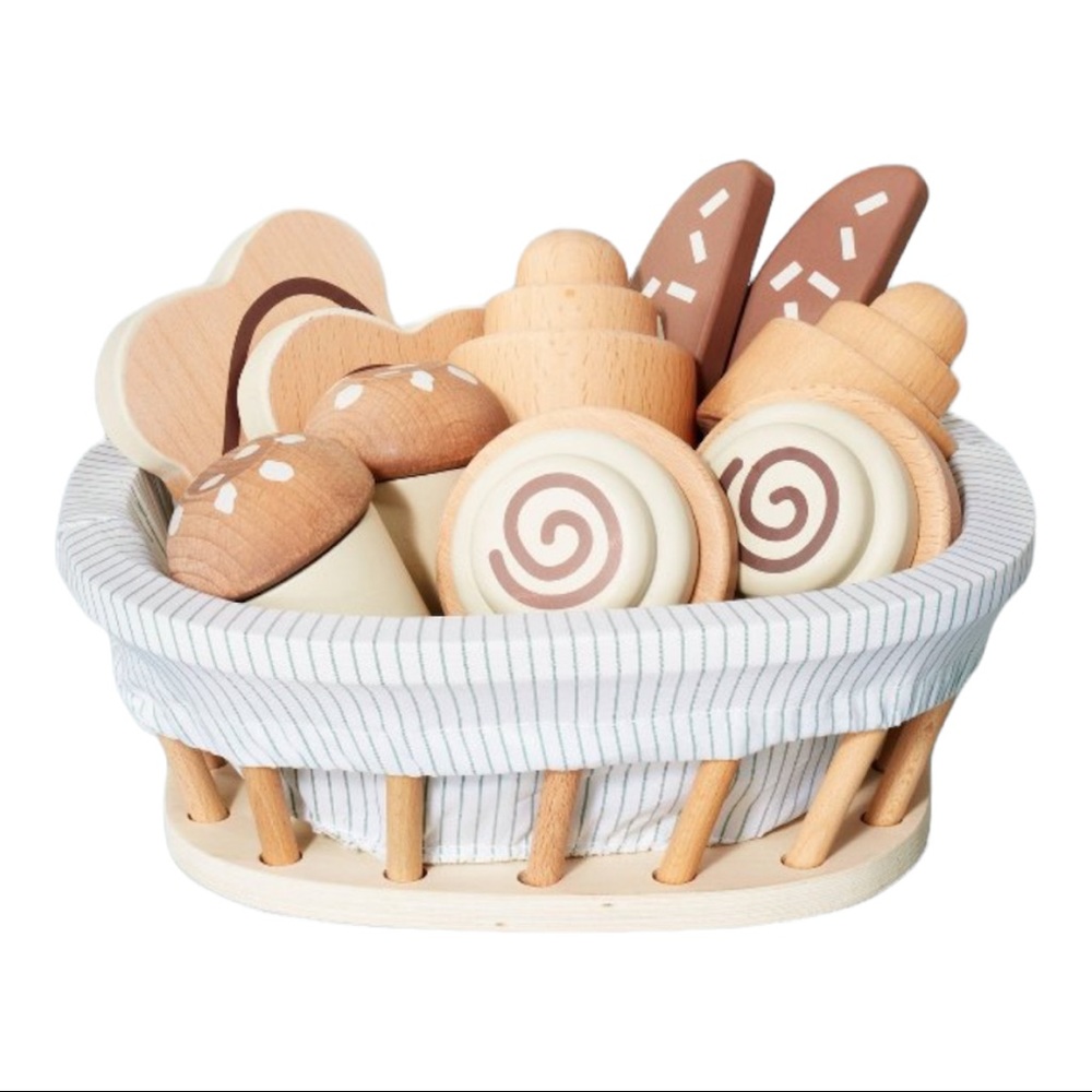 Hearth & Hand Bakery Set Baked Goods Wood Toy Kids